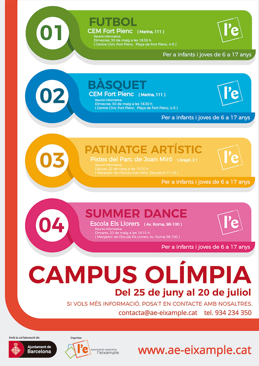Campus Olímpia - Estiu 2018