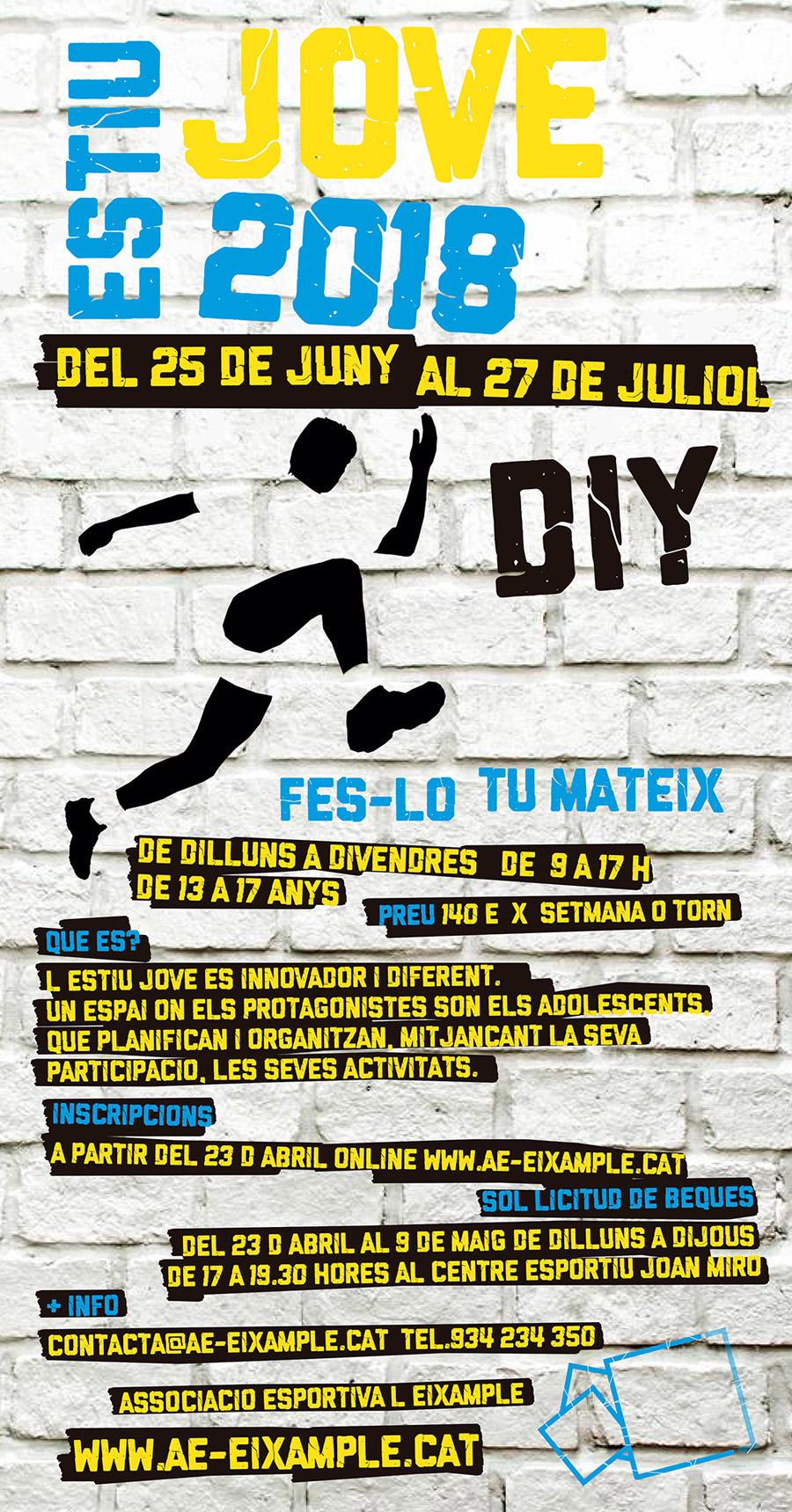 Estiu Jove 2018 | Fes-lo tu mateix!